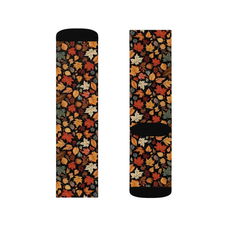 Autumn Leaves Pattern Socks: Add a Touch Of Charm!