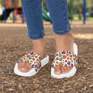 Autumn Leaves Slide Sandals – Durable Kids - Dipaliz