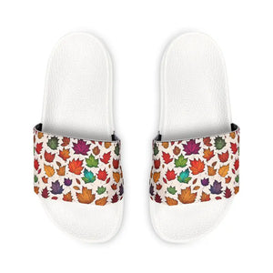 Slide Sandals Autumn Leaves Kids Adventure Style - Dipaliz