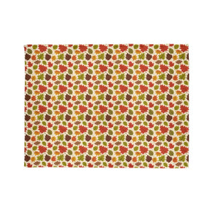 Autumn Leaves Minky Blanket - Cozy Soft Bedding - Dipaliz - Blankets