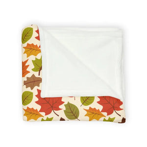Autumn Leaves Minky Blanket - Cozy Soft Bedding - Dipaliz - Blankets
