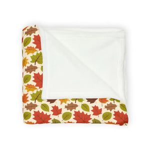 Autumn Leaves Minky Blanket - Cozy Soft Bedding - Dipaliz - Blankets
