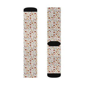 Autumn Leaves Sublimation Socks – Cozy Fall Pattern Crew