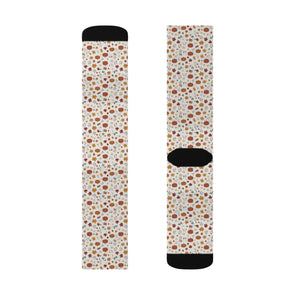 Autumn Leaves Sublimation Socks – Cozy Fall Pattern Crew