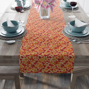 Cotton Twill Table Runner - Cozy Cottage Floral Design - Dipaliz - Runners
