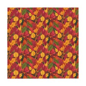 Premium Quality Fall Tablescape Autumn Tablecloth by Dipaliz - one Size / White - Tablecloths