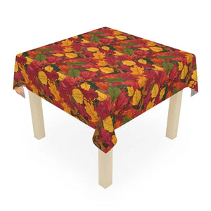 Premium Quality Fall Tablescape Autumn Tablecloth by Dipaliz - one Size / White - Tablecloths