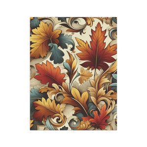 Autumn Leaves House Banner - Durable Poly Poplin-canvas - Dipaliz - Flags & Windsocks