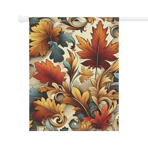 Autumn Leaves House Banner - Durable Poly Poplin-canvas - Dipaliz - Flags & Windsocks