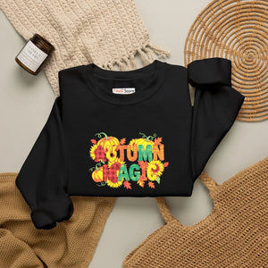 Autumn Magic Floral Crewneck Sweatshirt - Sweatshirts
