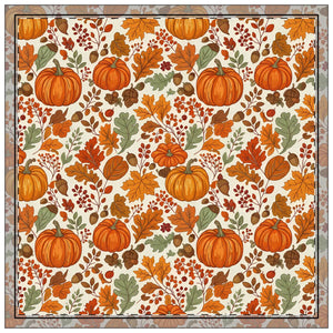 Autumn Napkins Pumpkin Leaf Polyester Set - Dipaliz - 18’’ × / 4-piece Set - Home Decor