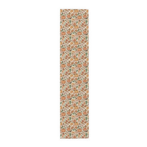 Autumn Pumpkins Table Runner - Cotton Twill Fall Decor - Dipaliz - Runners