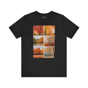 Autumn Vibes Unisex Jersey Short Sleeve Tee - Dipaliz - Black / s - T-shirts