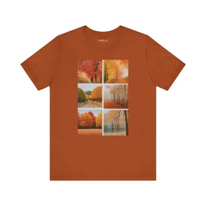 Autumn Vibes Unisex Jersey Short Sleeve Tee - Dipaliz - s - T-shirts