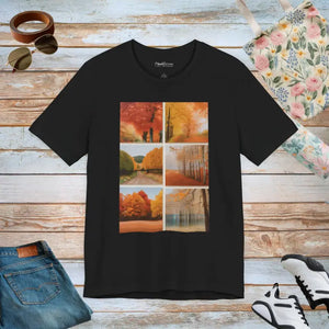 Autumn Vibes Unisex Jersey Short Sleeve Tee - Dipaliz - T-shirts