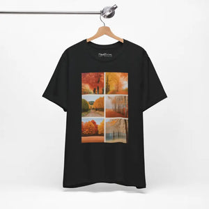 Autumn Vibes Unisex Jersey Short Sleeve Tee - Dipaliz - T-shirts