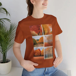Autumn Vibes Unisex Jersey Short Sleeve Tee - Dipaliz - T-shirts