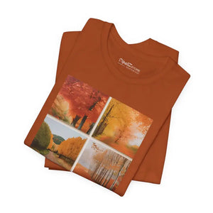 Autumn Vibes Unisex Jersey Short Sleeve Tee - Dipaliz - T-shirts