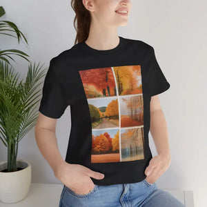 Autumn Vibes Unisex Jersey Short Sleeve Tee - Dipaliz - T-shirts