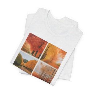 Autumn Vibes Unisex Jersey Short Sleeve Tee - Dipaliz - T-shirts