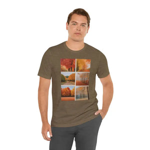 Autumn Vibes Unisex Jersey Short Sleeve Tee - Dipaliz - T-shirts