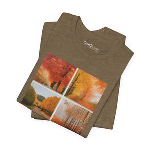 Autumn Vibes Unisex Jersey Short Sleeve Tee - Dipaliz - T-shirts