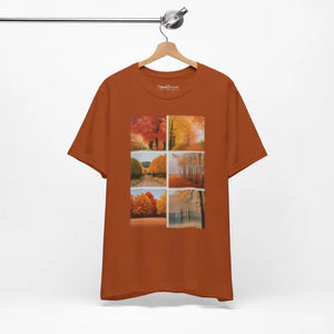 Autumn Vibes Unisex Jersey Short Sleeve Tee - Dipaliz - T-shirts