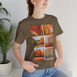 Autumn Vibes Unisex Jersey Short Sleeve Tee - Dipaliz - T-shirts