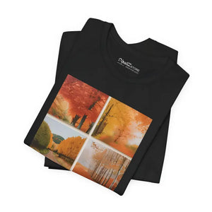 Autumn Vibes Unisex Jersey Short Sleeve Tee - Dipaliz - T-shirts