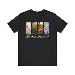 Artistic Unisex Jersey Short - Four Seasons Scenery - Dipaliz - T-shirts - s