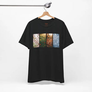 Unisex Jersey Short Sleeve Tee - Four Seasons Panel - Dipaliz - T-shirt