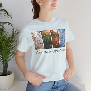Artistic Unisex Jersey Short - Four Seasons Scenery - Dipaliz - T-shirts - s