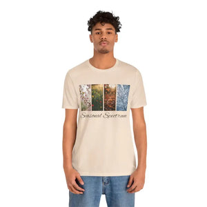 Unisex Jersey Short Sleeve Tee - Four Seasons Panel - Dipaliz - T-shirt