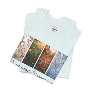 Unisex Jersey Short Sleeve Tee - Four Seasons Panel - Dipaliz - T-shirt