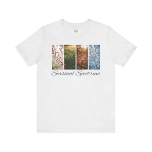Artistic Unisex Jersey Short - Four Seasons Scenery - Dipaliz - T-shirts - s
