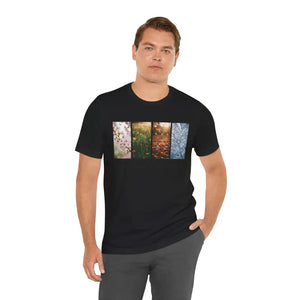 Unisex Jersey Short Sleeve Tee - Four Seasons Panel - Dipaliz - T-shirt