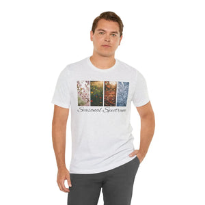 Artistic Unisex Jersey Short - Four Seasons Scenery - Dipaliz - T-shirts - s