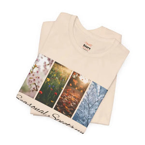 Unisex Jersey Short Sleeve Tee - Four Seasons Panel - Dipaliz - T-shirt