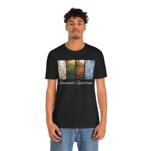 Artistic Unisex Jersey Short - Four Seasons Scenery - Dipaliz - T-shirts - s