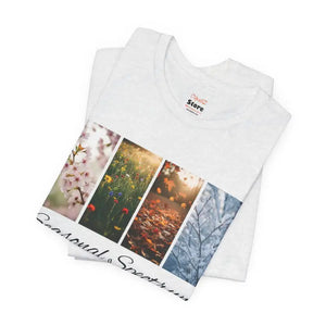 Unisex Jersey Short Sleeve Tee - Four Seasons Panel - Dipaliz - T-shirt