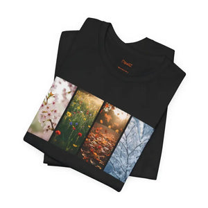 Unisex Jersey Short Sleeve Tee - Four Seasons Panel - Dipaliz - T-shirt