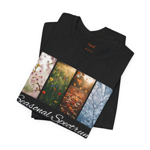 Artistic Unisex Jersey Short - Four Seasons Scenery - Dipaliz - T-shirts - s