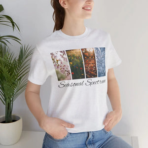 Artistic Unisex Jersey Short - Four Seasons Scenery - Dipaliz - T-shirts - s