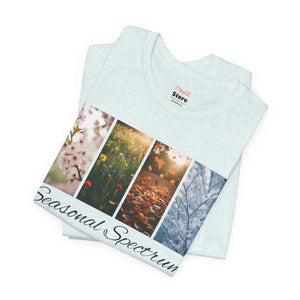 Artistic Unisex Jersey Short - Four Seasons Scenery - Dipaliz - T-shirts - s