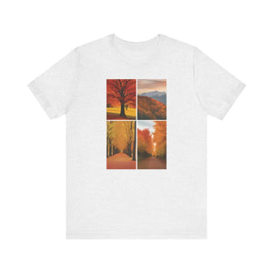 Cozy Autumn Vibes Unisex Jersey Short Sleeve Tee - Dipaliz - T-shirts