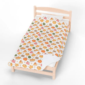 Autumn Season Velveteen Plush Blanket - Ultra Soft Cozy - Dipaliz - Blankets
