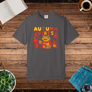 Cozy Autumn Vibes Frog Tee - Harvest Celebration - Dipaliz - T-shirts