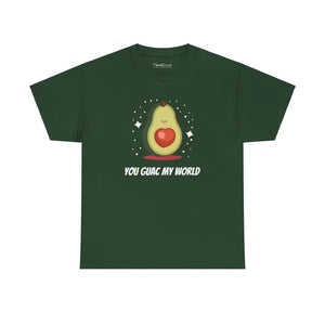Heavy Cotton Avocado Tee - Ultimate Comfort World Love - Dipaliz - T-shirts