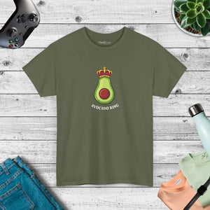 Heavyweight Avocado Tee - Iconic King Style Comfort - Dipaliz - Military Green / s - T-shirts