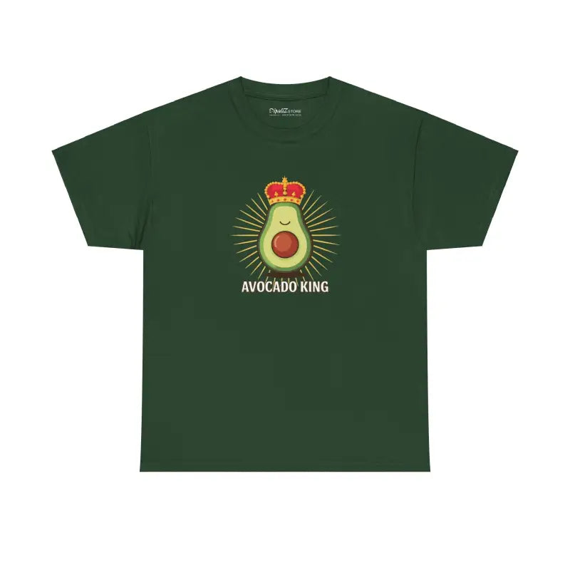 Rock your Style with the Avocado King Heavy Cotton Tee - T-shirt